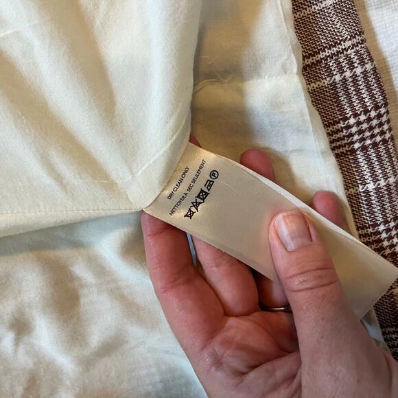 Anthropologie Maeve Double-Breasted Blazer Color:
BROWN MOTIF women’s size 14 - Picture 8 of 14